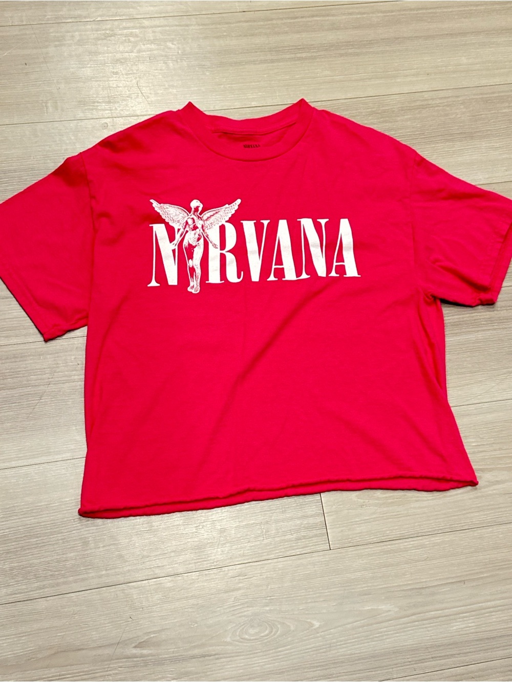 Nirvana Pink Graphic Tee